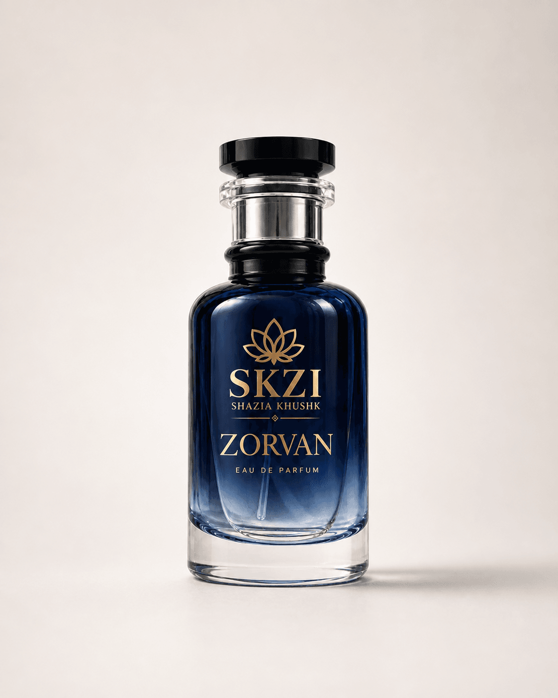 Zorvan fragrance editorial image